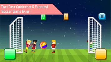 Funny Soccer الملصق