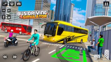 Bus Simulator Bus Driving Game تصوير الشاشة 1