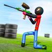 Stickman Paintball Shooting