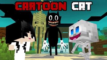 Cartoon Cat for MCPE plakat