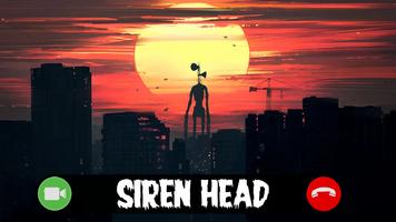 Siren Head - Video call prank syot layar 1