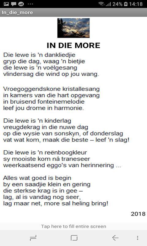 Afrikaanse Gedigte (Poems) for Android - APK Download