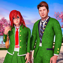 Anime Girl Simulator 2021: Permainan Sekola Sakura APK