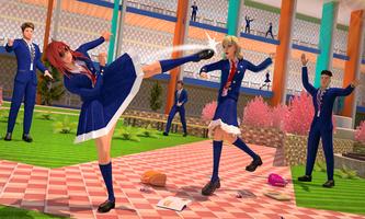 Anime Girl Simulator 2021 Sakura School Games تصوير الشاشة 3