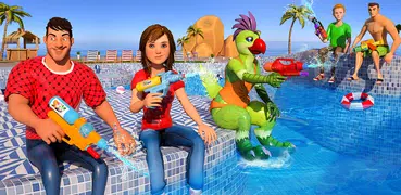 Water Battle Arena Shooting