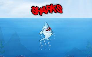Shark Jeux: Hungry Dash HD Affiche