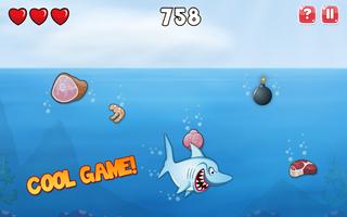 Shark Jeux: Hungry Dash HD capture d'écran 1