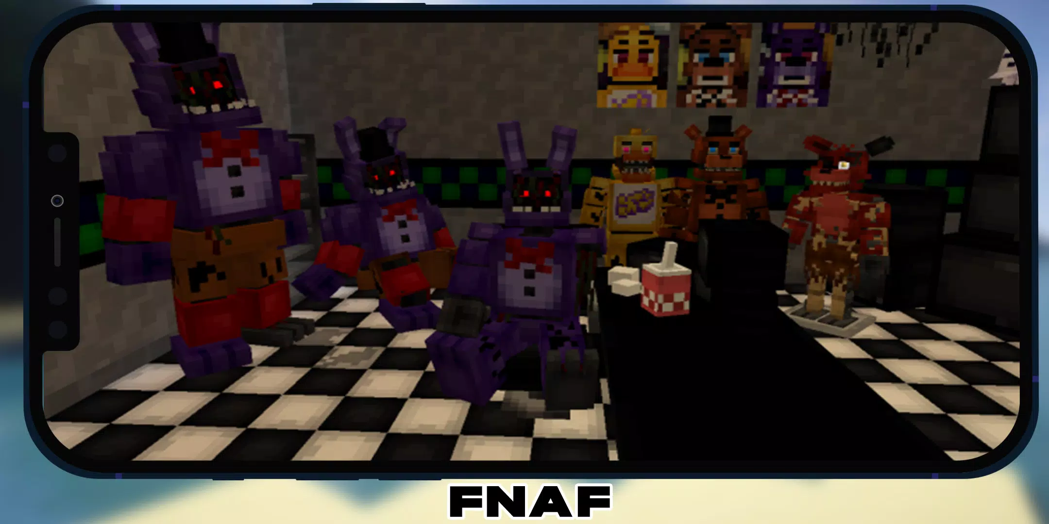 FNAF Ar Mod For Minecraft APK voor Android Download