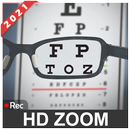 óculos de leitura de câmera com zoom de bolso APK