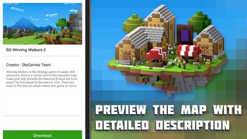 برنامه‌نما Minecraft Maps For Mcpe In Minecraft Games عکس از صفحه