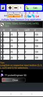 multiple pipe Pressure Drop скриншот 1