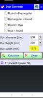 Ductulator - HVAC duct sizing screenshot 2