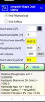 Ductulator - HVAC duct sizing screenshot 3