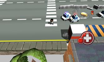 Crazy Police Fights imagem de tela 2