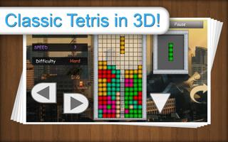 Poster Tetris Classic 3D