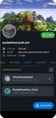 Pockethost: Game Server APK Herunterladen