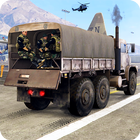 Jeux de simulation de camion d'armée icône