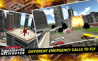 Modern Firefighter Helicopter постер