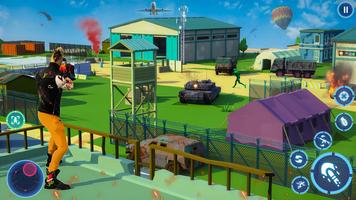Fort Battle Squad Night FPS الملصق