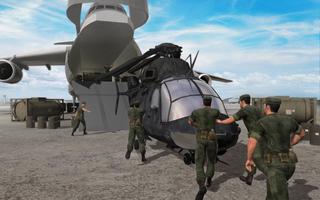 Army Helicopter Transporter Pilot Simulator 3D ภาพหน้าจอ 2