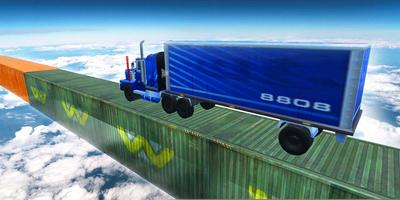 Truck driving simulator: Mega ramp Extrem Stunt Affiche