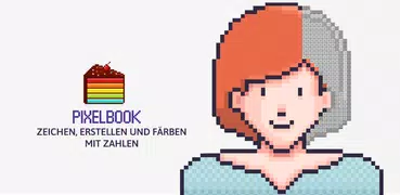 Pixelbook Pixel Art und färben