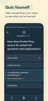 برنامه‌نما Pocket Prep عکس از صفحه