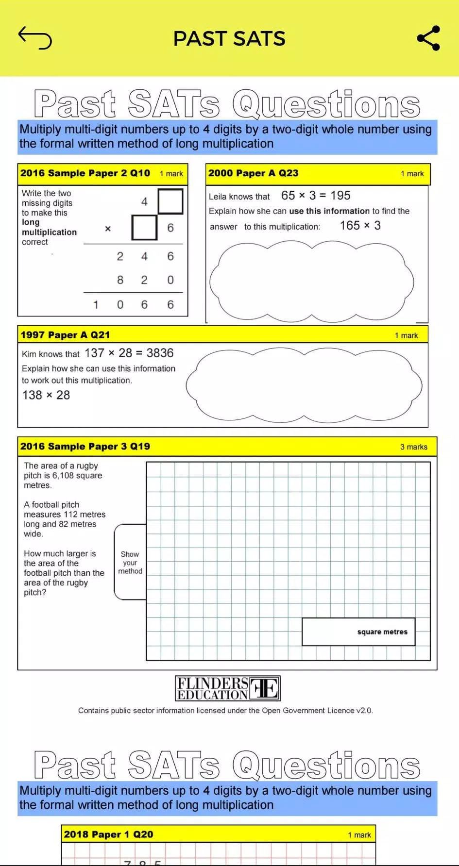 year 6 maths sats revision pocket private tutor