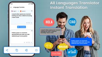 traductor voz español a inglés Poster