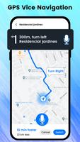 GPS Live Map Earth & Direction Poster