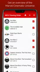 Viewing Order for Marvel Cinem APK Herunterladen