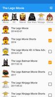 List of Lego films and TV seri постер