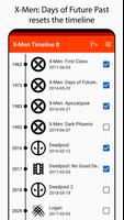 Timeline for X-Men Movies capture d'écran 3