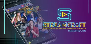 StreamCraft - Jogos e bate-papo ao vivo