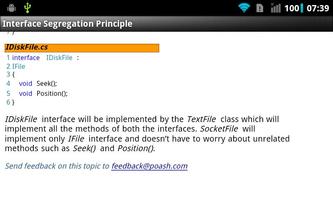 Principles of Class Design capture d'écran 3