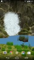 3D Waterfall HD Free Affiche