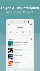 Pod Bean des Podcast-Players XAPK Herunterladen