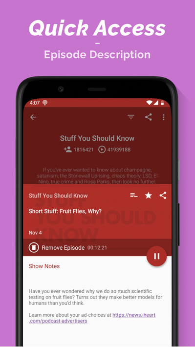 Podcast Player screenshot 5