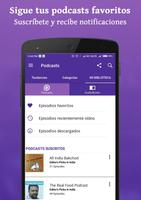 Aplicación de podcast captura de pantalla 2