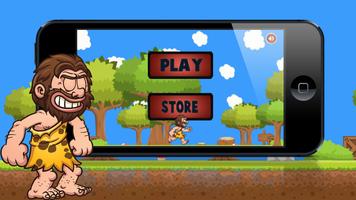 Caveman Run - Prehistoric Run captura de pantalla 3