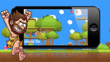 Caveman Run - Prehistoric Run captura de pantalla 1