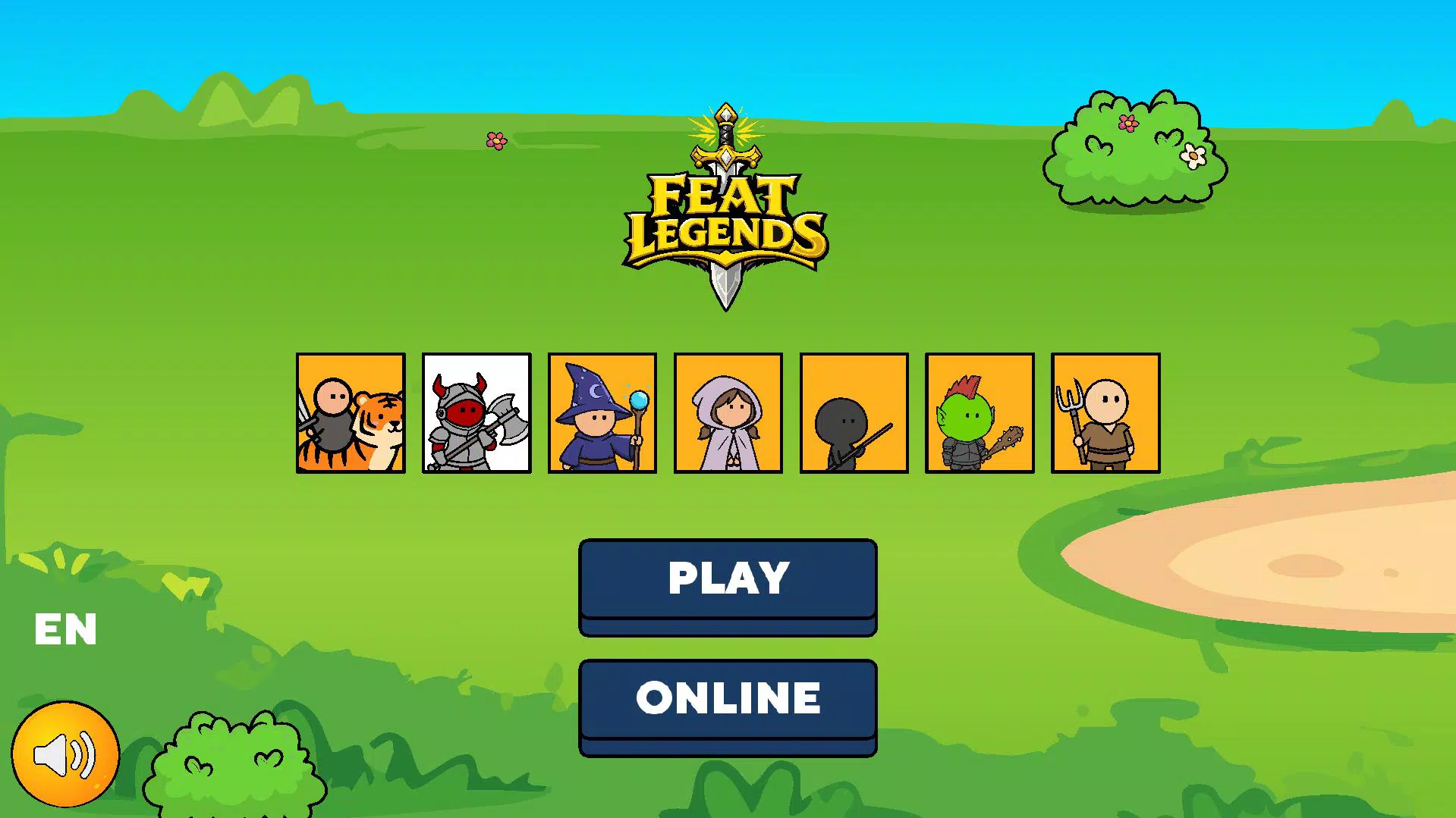 Feat Legends: 2D Arena MOBA