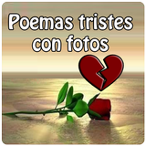 Poemas tristes con fotos icône