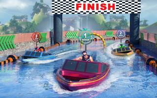 Speed boat racing games 3d imagem de tela 3