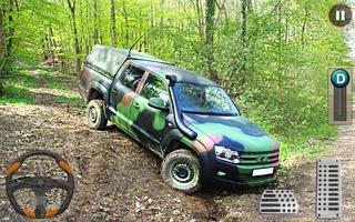 Poster Offroad Pickup Cargo Truck 3D