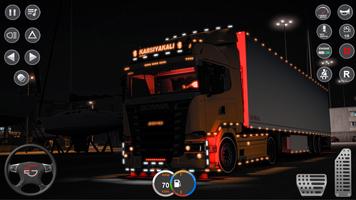 City Euro Truck Simulator 3d اسکرین شاٹ 1