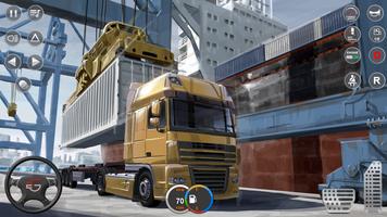 US Truck Sim- Reboque de carga imagem de tela 3