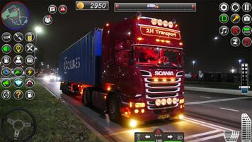 Euro Cargo Truck Simulator Affiche