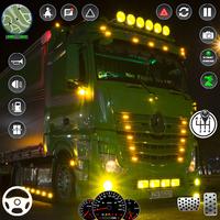 Truck Parking Truck Game 3d plakat