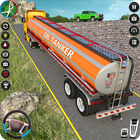 Öl Tanker LKW Fahren 3D Zeichen